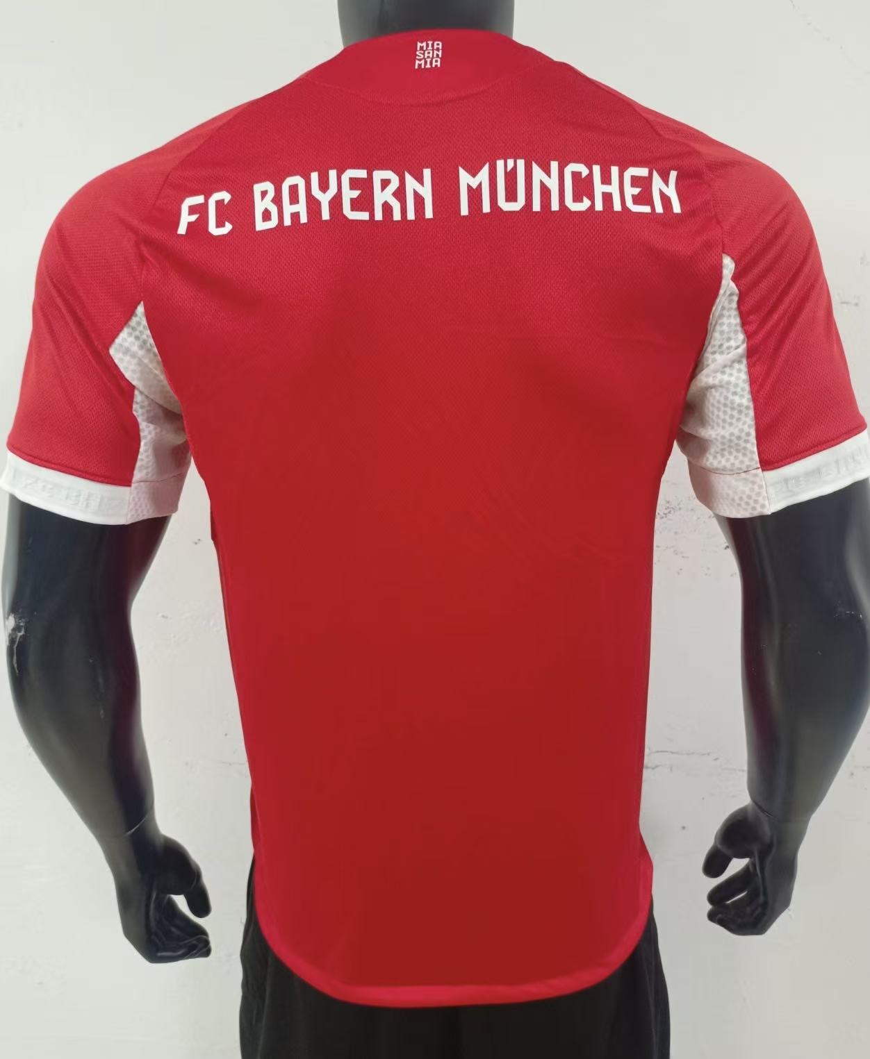 Bayern Munich 2025/26 Home Jersey – Player Version & Fan Version Soccer Shirt
