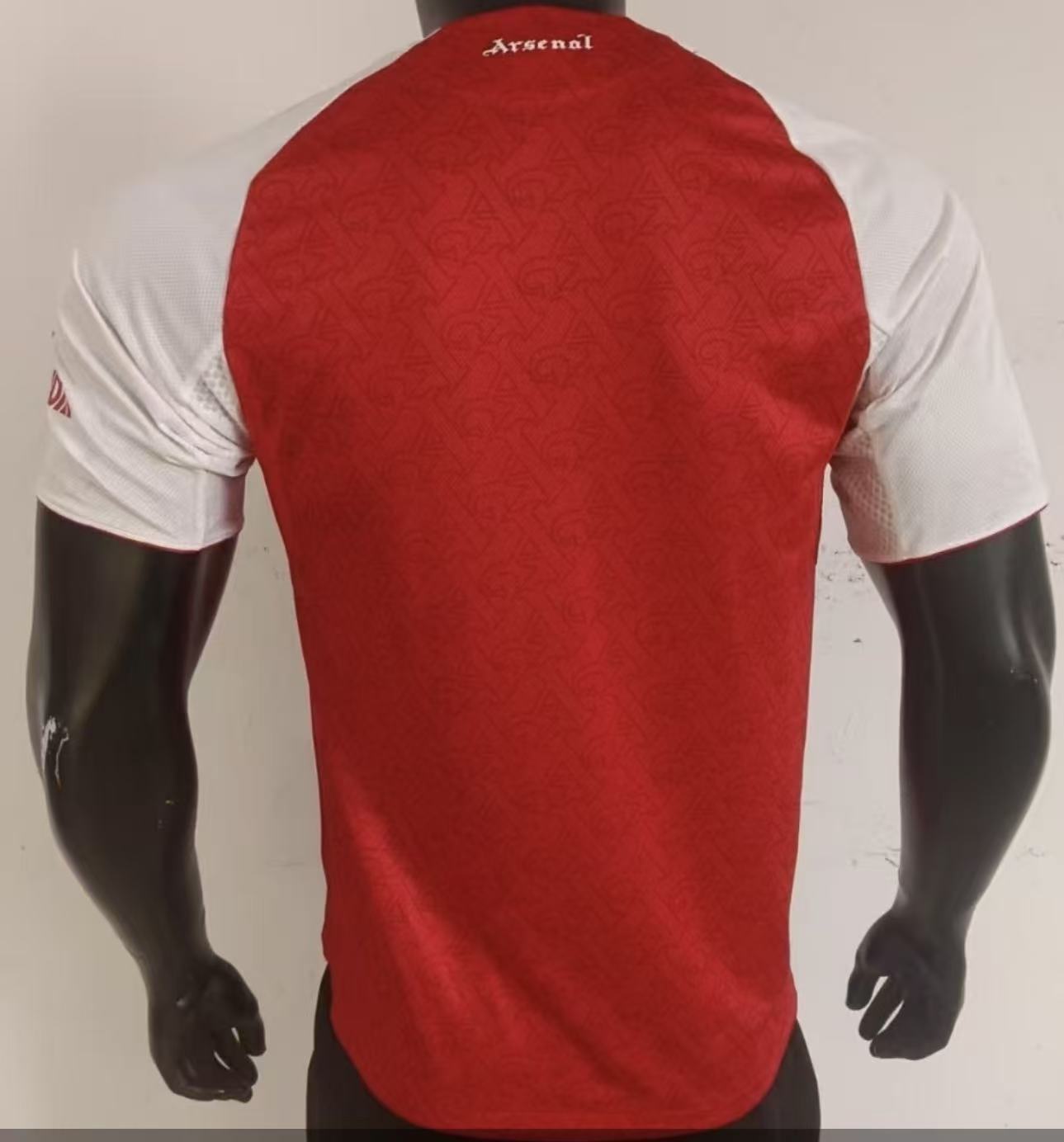 Arsenal 2025/26 Home Jersey – Player Version & Fan Version Soccer Shirt
