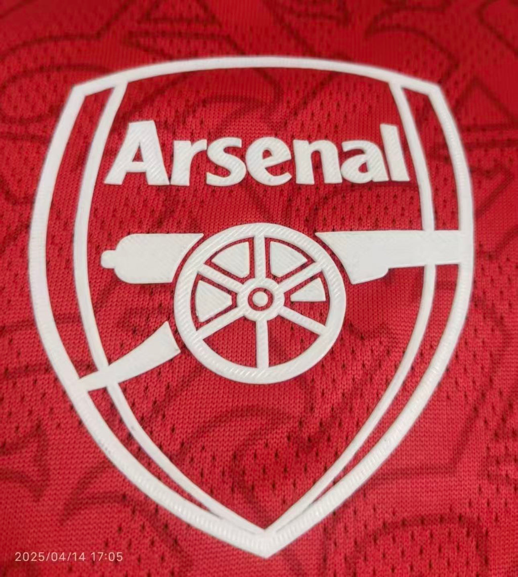 Arsenal 2025/26 Home Jersey – Player Version & Fan Version Soccer Shirt