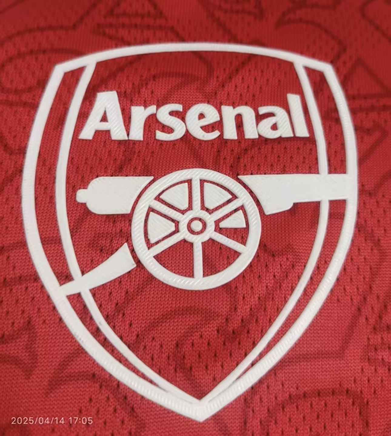 Arsenal 2025/26 Home Jersey – Player Version & Fan Version Soccer Shirt