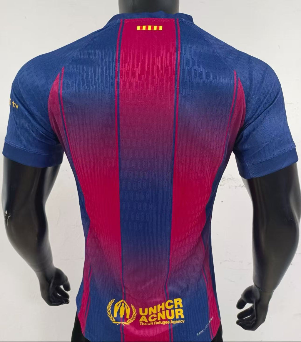 FC Barcelona 2025/26 Home Jersey – Player Version & Fan Version Soccer Shirt