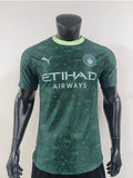 Manchester City 2025/26 Fourth Jersey – Fan Version & Player Version Soccer Shirt