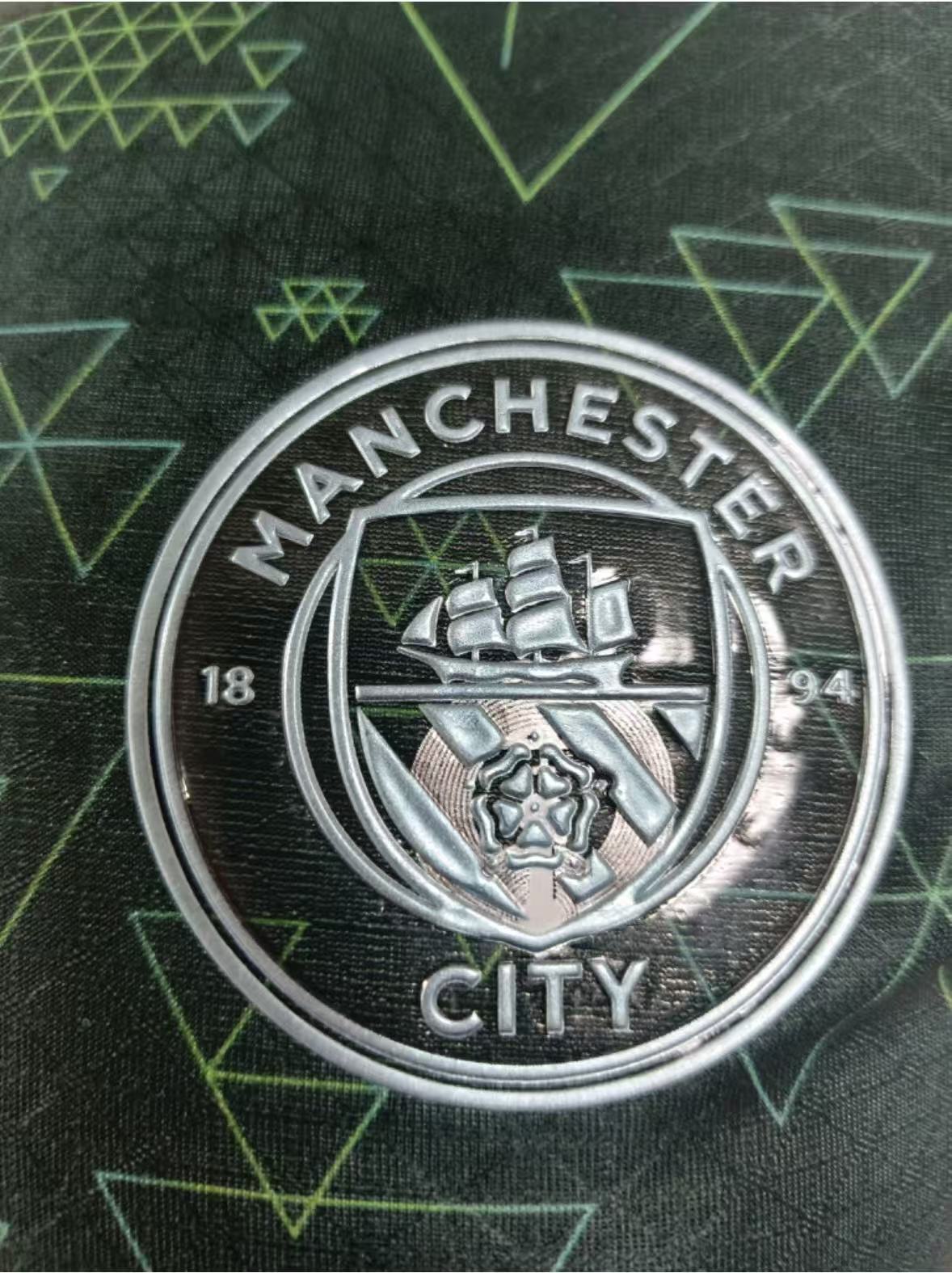 Manchester City 2025/26 Fourth Jersey – Fan Version & Player Version Soccer Shirt