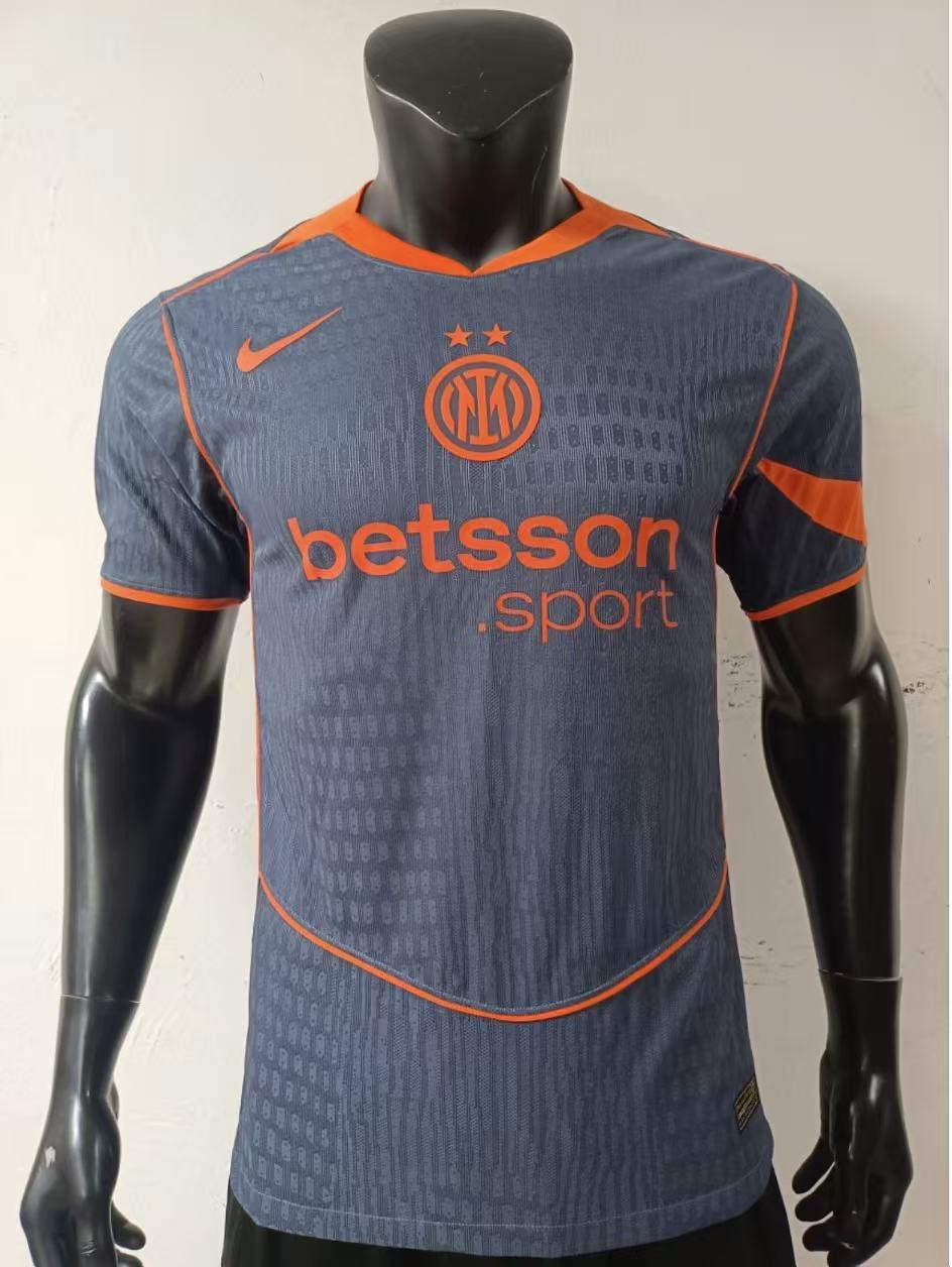Inter Milan 2025/26 Third Jersey – Fan Version & Player Version Soccer Shirt