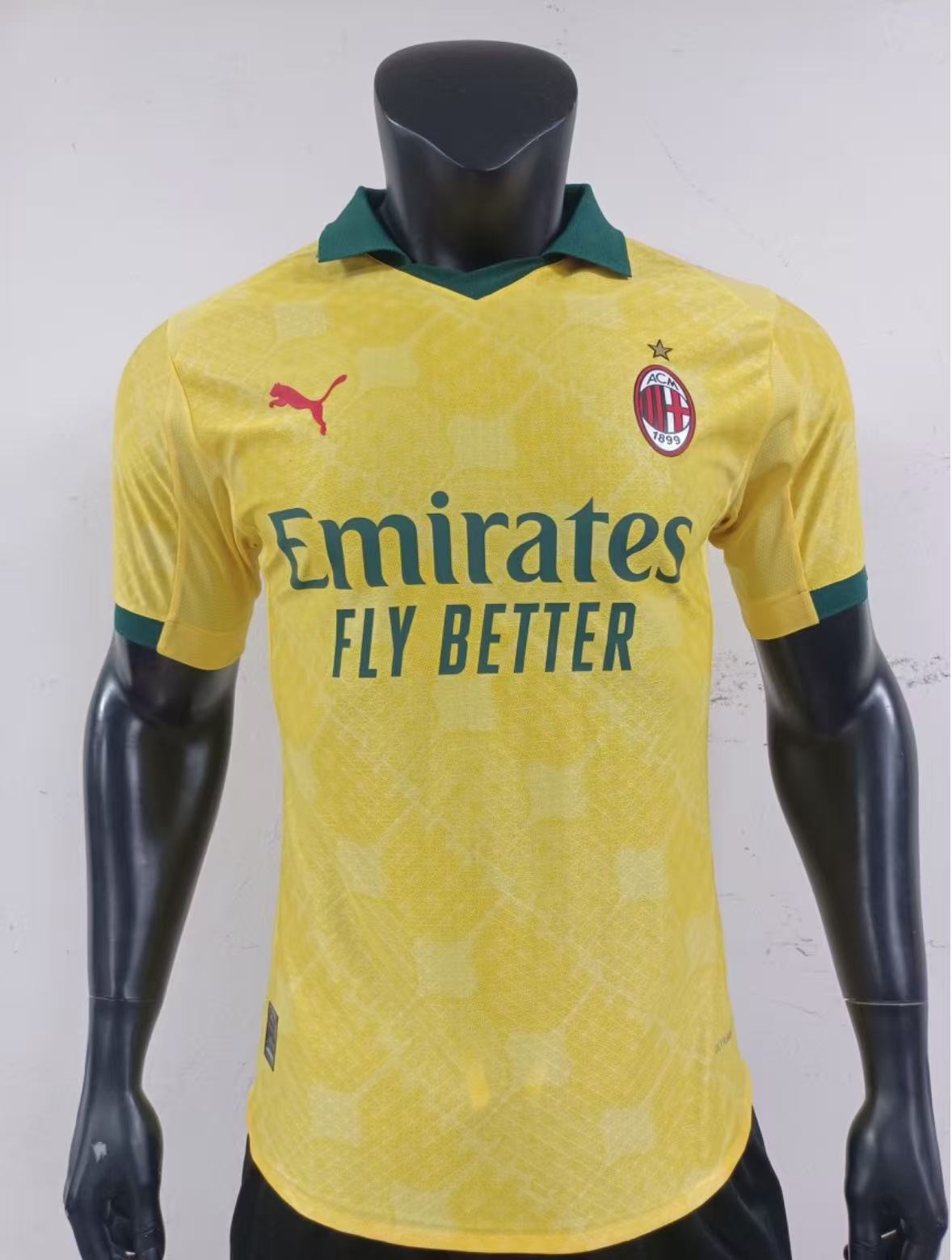 AC Milan 2025/26 Third Jersey – Fan Version & Player Version Soccer Shirt