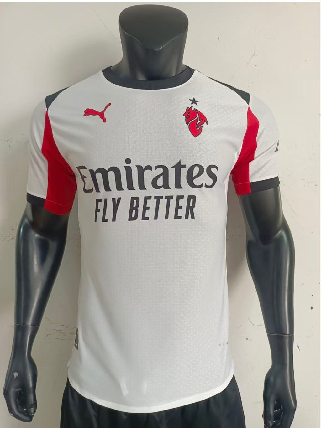 AC Milan 2025/26 Away Jersey – Fan Version & Player Version Soccer Shirt