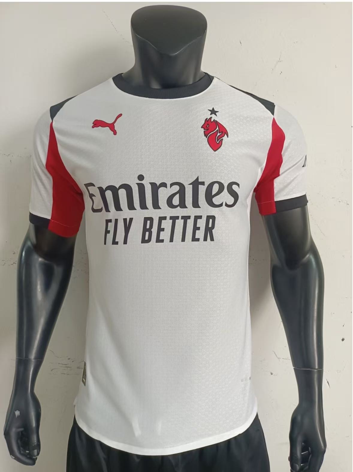 AC Milan 2025/26 Away Jersey – Fan Version & Player Version Soccer Shirt
