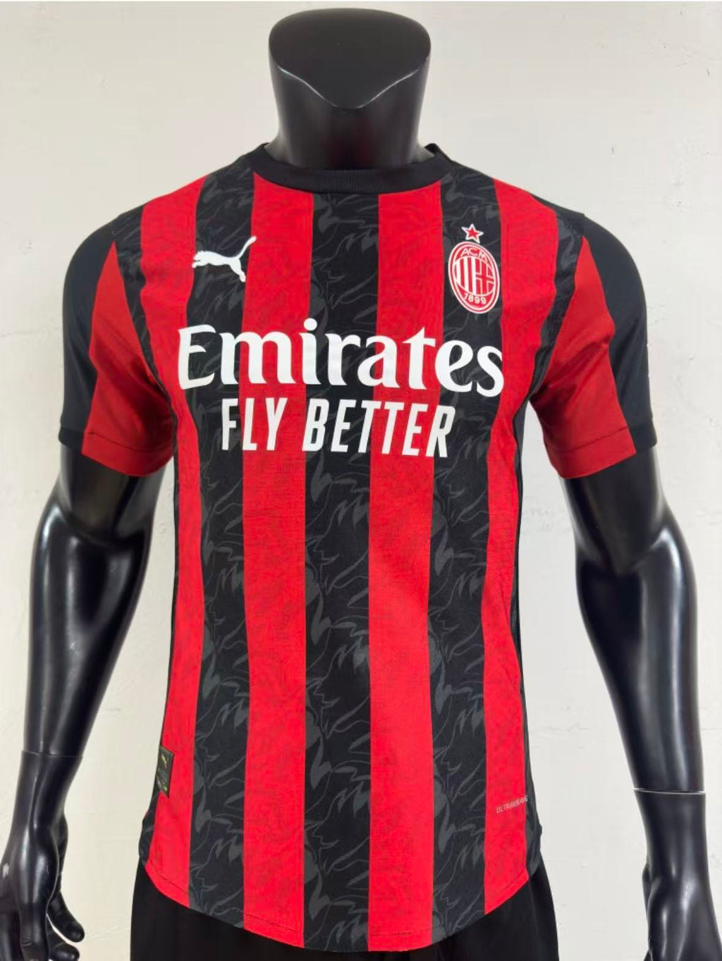 AC Milan 2025/26 Home Jersey – Fan Version & Player Version Soccer Shirt
