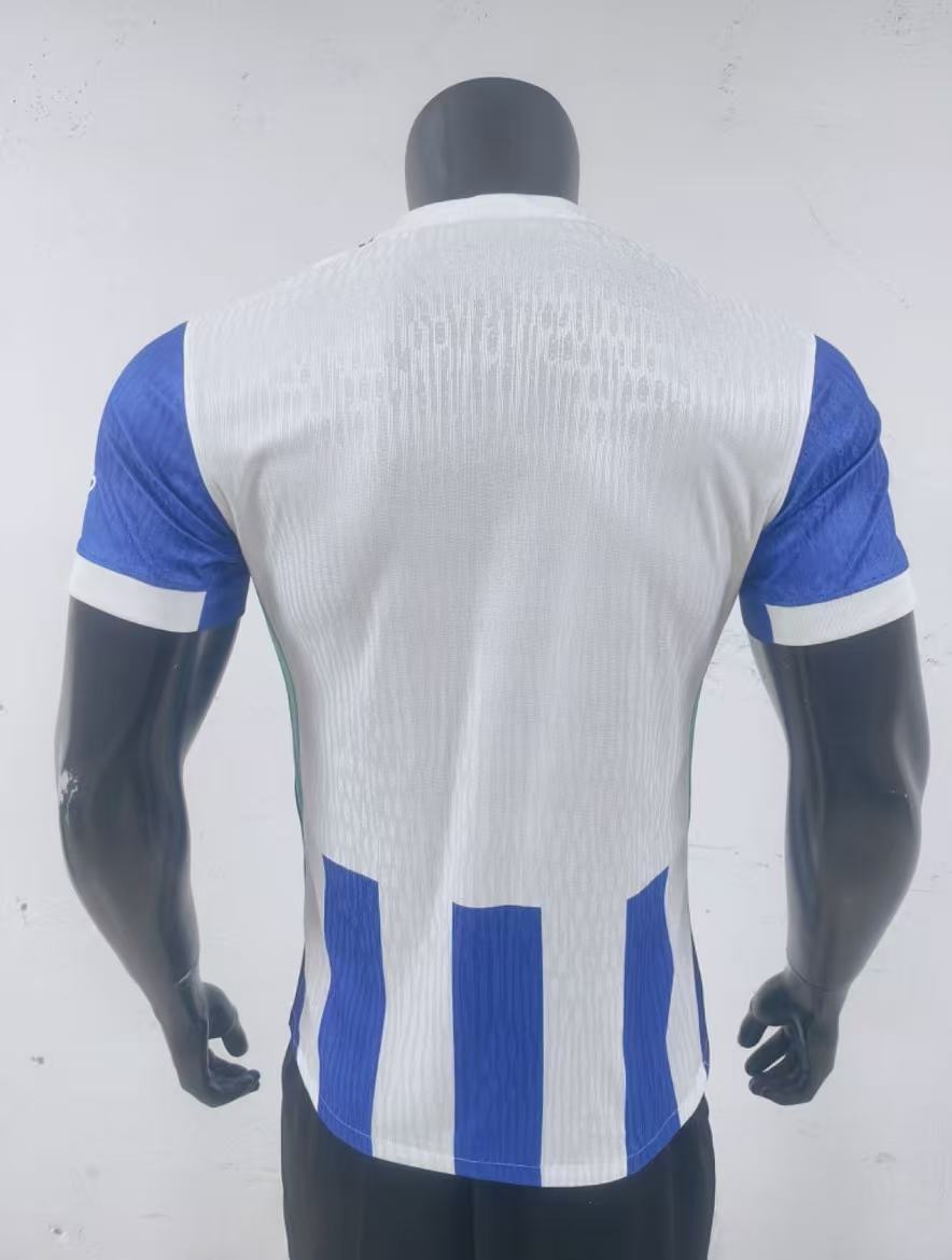 Brighton & Hove Albion 2025/26 Home Jersey – Fan Version & Player Version Soccer Shirt