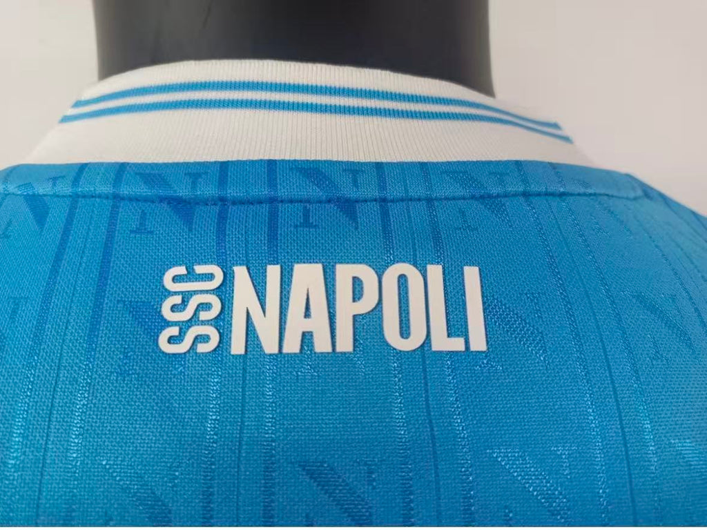 SSC Napoli 2025/26 Home Jersey – Fan Version & Player Version Soccer Shirt