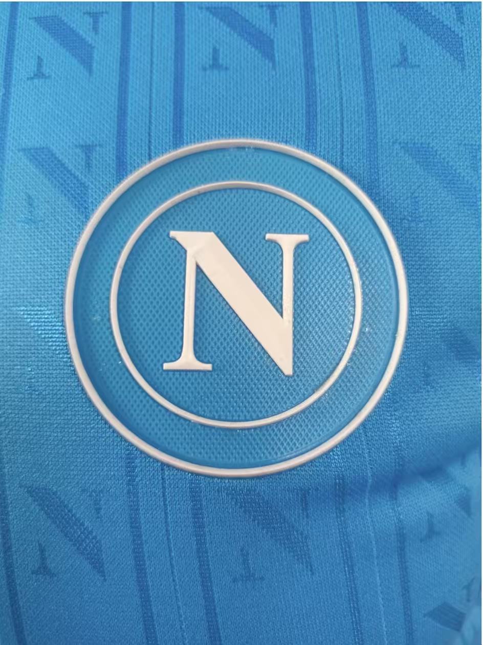 SSC Napoli 2025/26 Home Jersey – Fan Version & Player Version Soccer Shirt