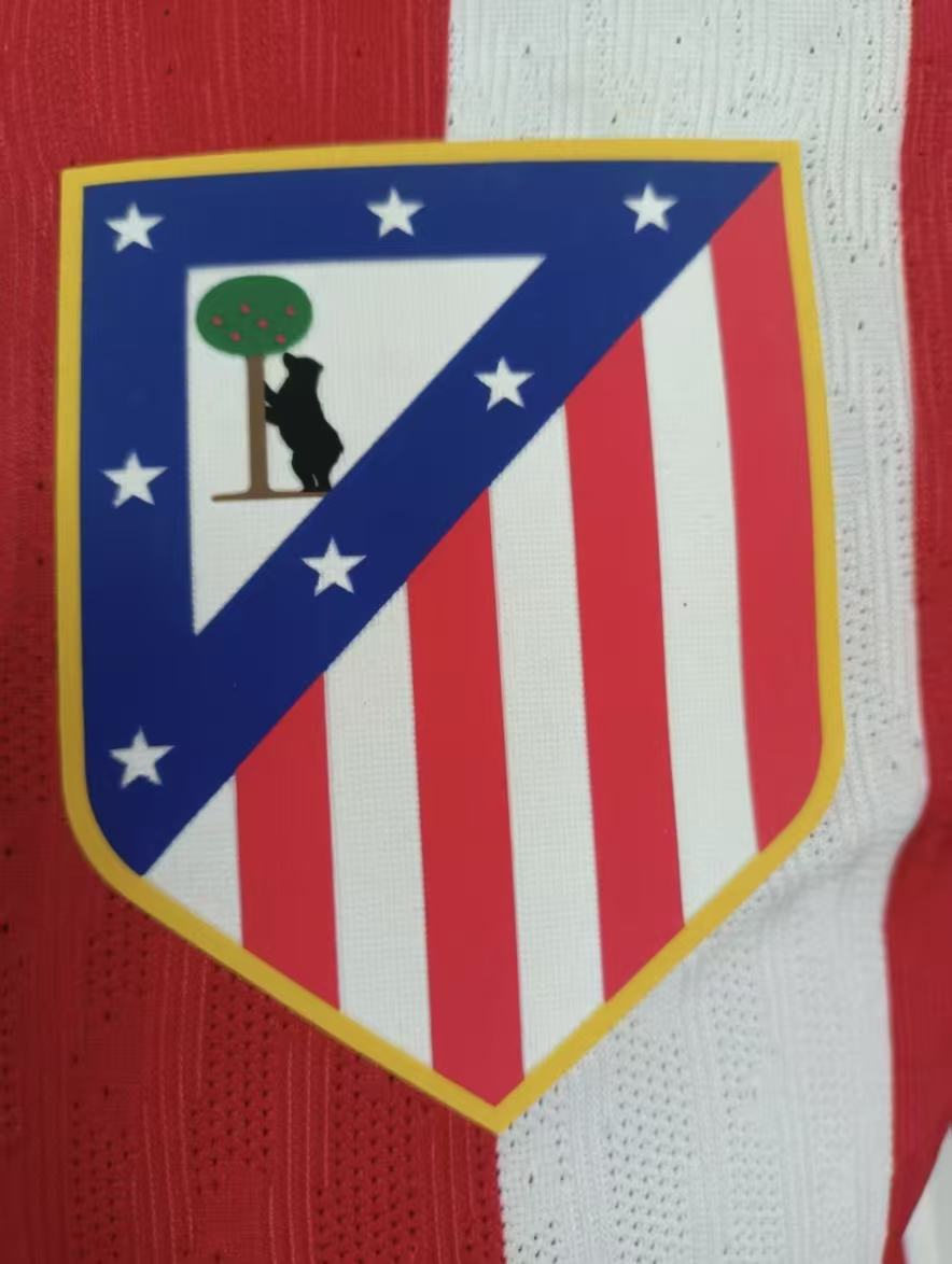 Atletico Madrid 2025/26 Home Jersey – Fan Version & Player Version Soccer Shirt