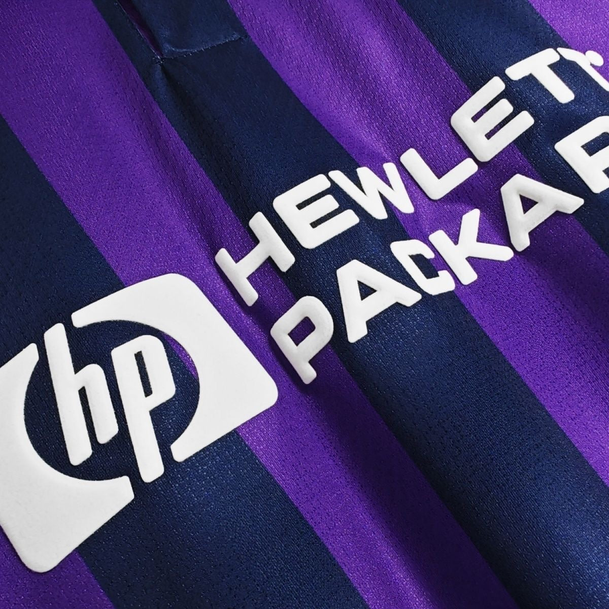 Tottenham Hotspur 1995-97 Away Retro Jersey – Classic Purple & Navy Stripe Soccer Shirt